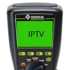 Опция тестирования IPTV для Greenlee Sidekick Plus моделей 5010-5013